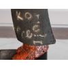 Sculpture raku par CLEM – le poète | Biron Sculpture raku par CLEM - le poète