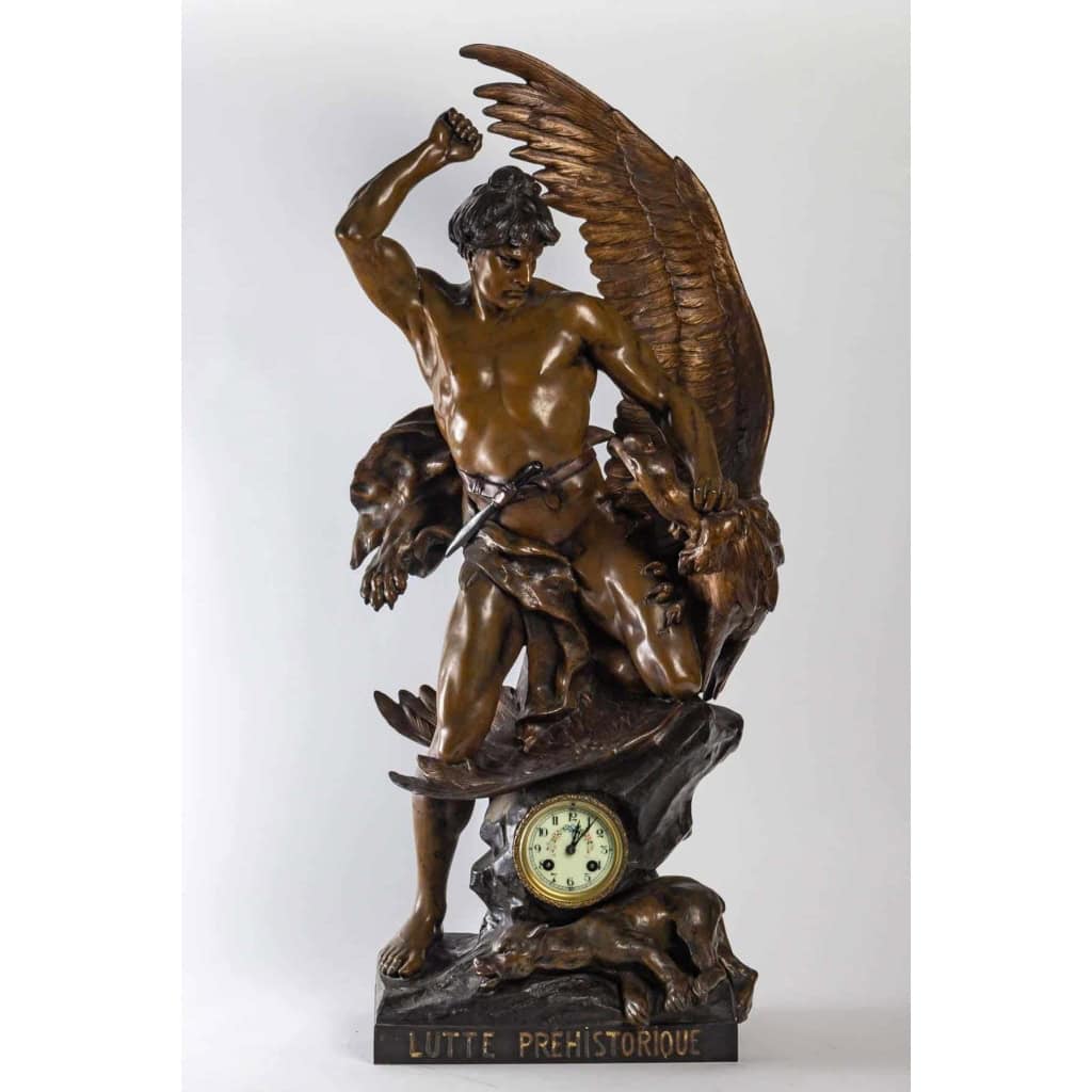 Pendule en régule d’Emile Picault, XXème siècle | Biron |||||||||||