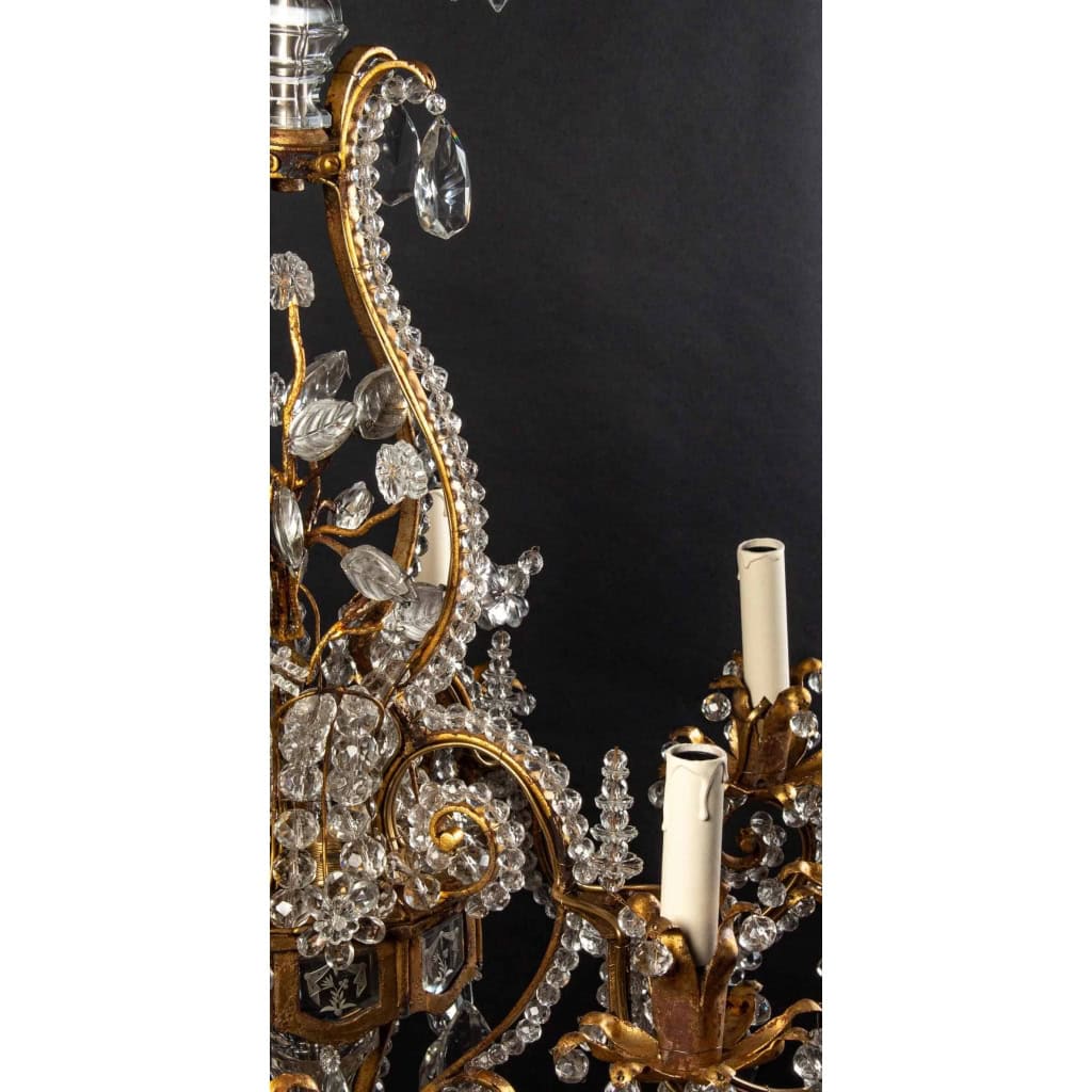 Lustre de la Maison Baguès. Années 1950 | Biron Lustre de la Maison Baguès. Années 1950