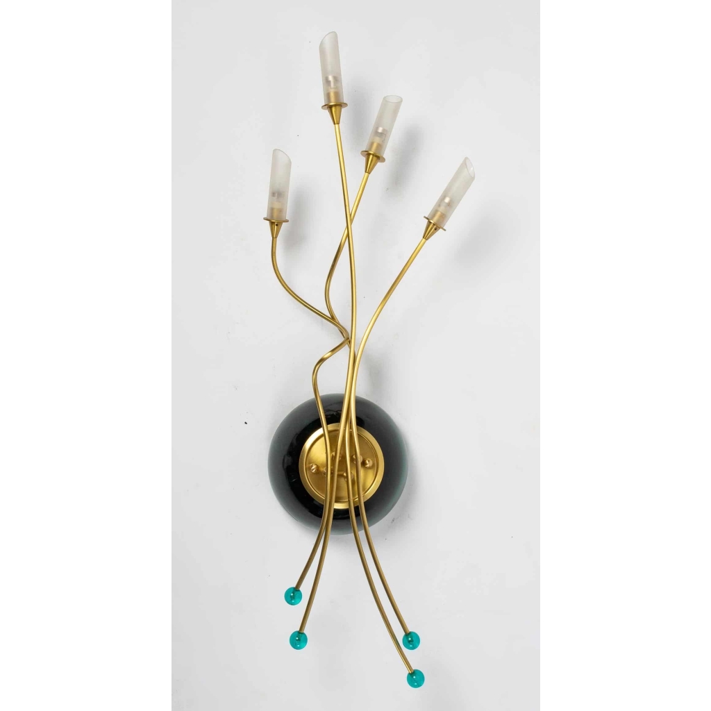 Paire d’appliques 1980 | Biron Paire d'appliques 1980