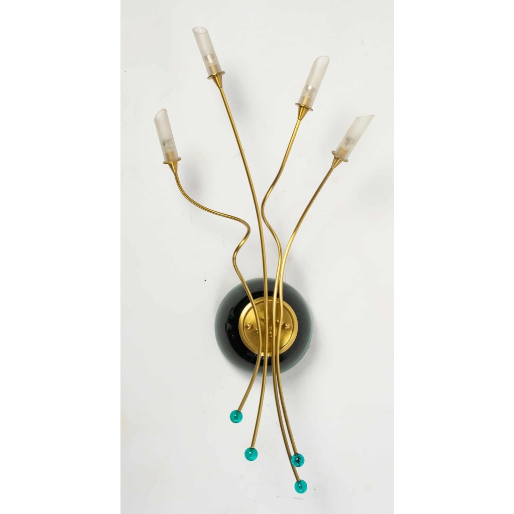 Paire d’appliques 1980 | Biron Paire d'appliques 1980