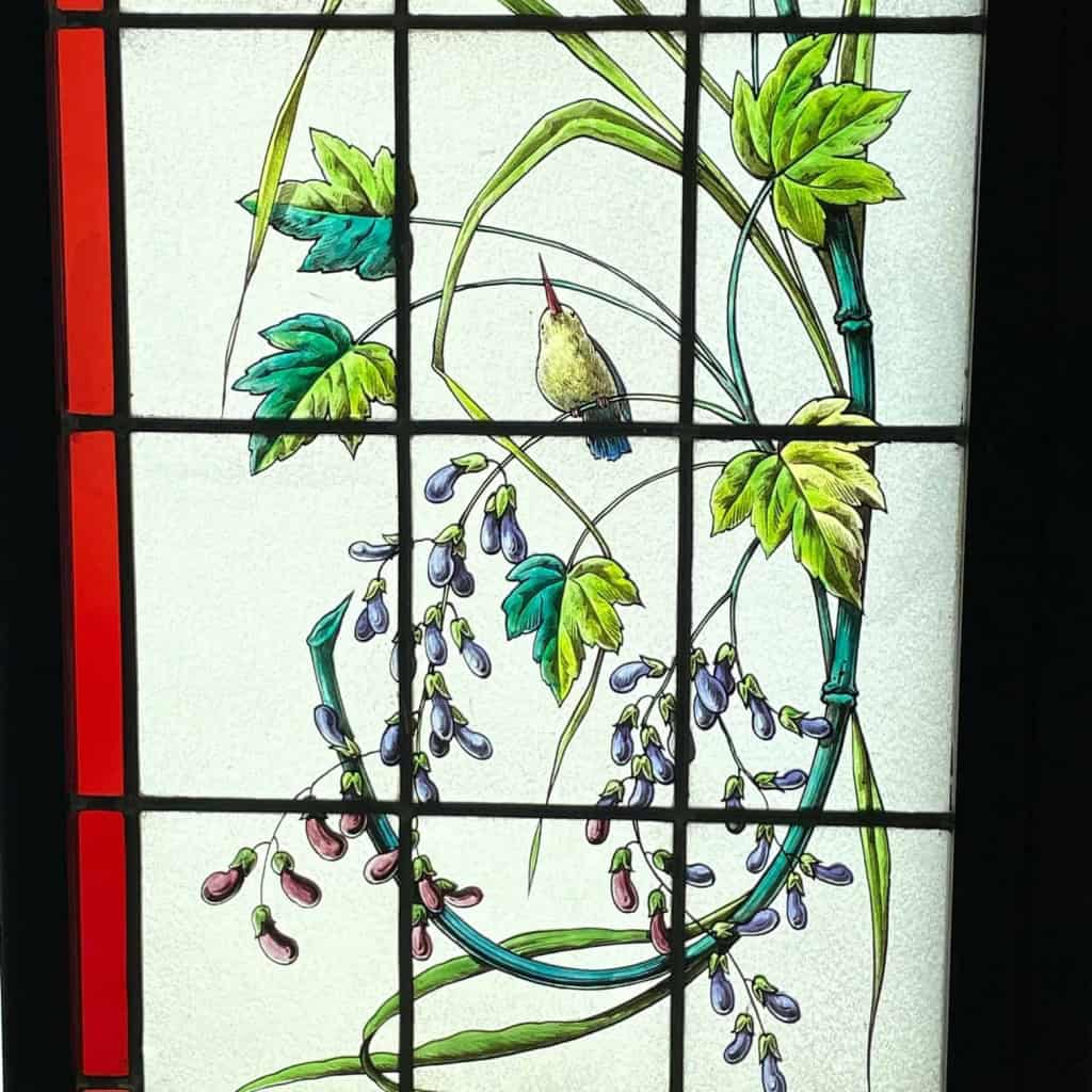 Vitrail aux oiseaux | Biron Vitrail aux oiseaux