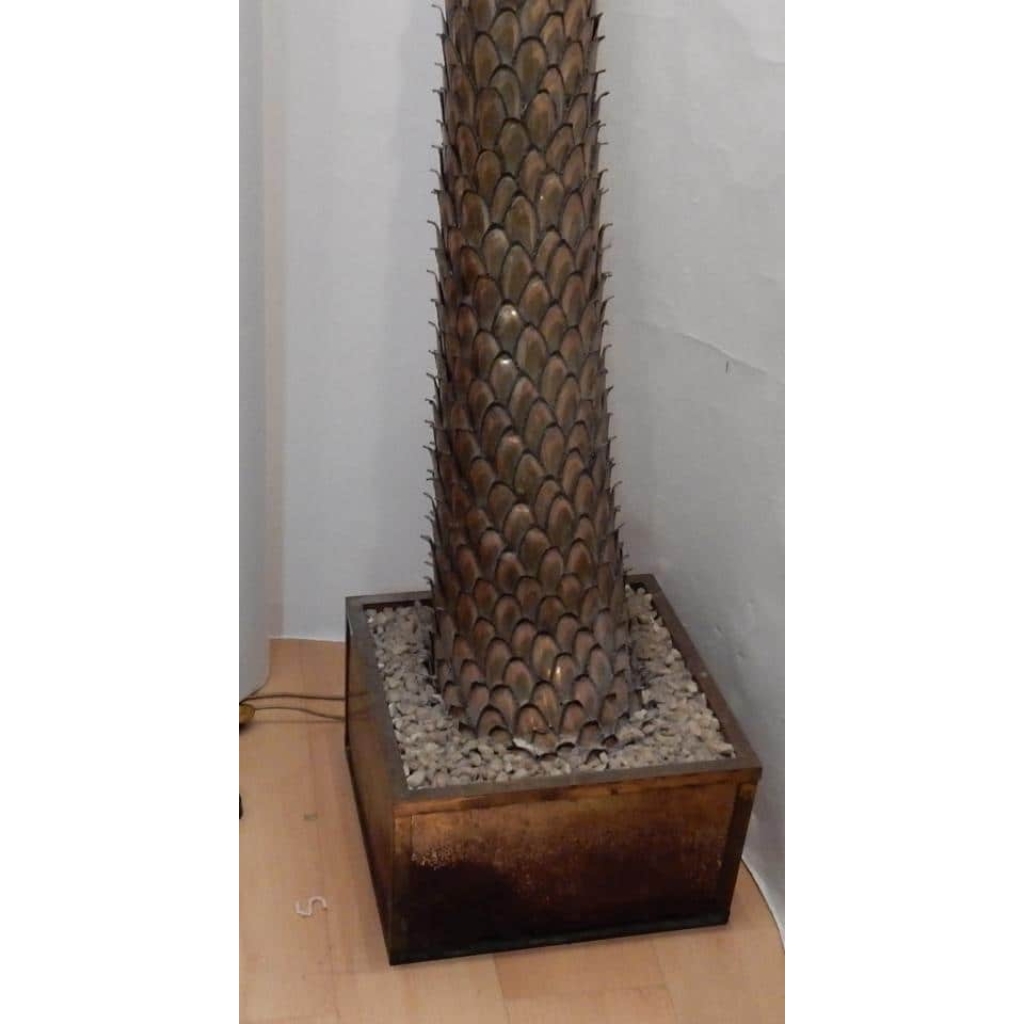 1970′ Énorme Lampadaire Palmier Maison Jansen Paris 245 H X 180 DIAMÈTRE | Biron 1970′ Énorme Lampadaire Palmier Maison Jansen Paris 245 H X 180 DIAMÈTRE