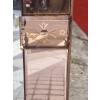 1950/70′ Miroir Rectangulaire de Venise Couleur Cuivrée avec Cabochons Carrés 83 X 143 cm 14