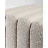 Pouf Sidney bouclé crème | Biron Pouf Sidney bouclé crème