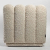 Pouf Sidney bouclé crème | Biron Pouf Sidney bouclé crème