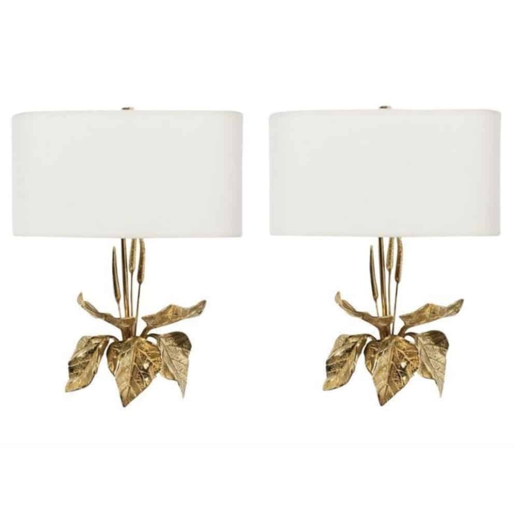 1950 Paire d’Appliques Maison Charles | Biron |||||