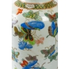 Paire de vases en porcelaine à décors de papillon, chênes | Biron Paire de vases en porcelaine à décors de papillon, chênes