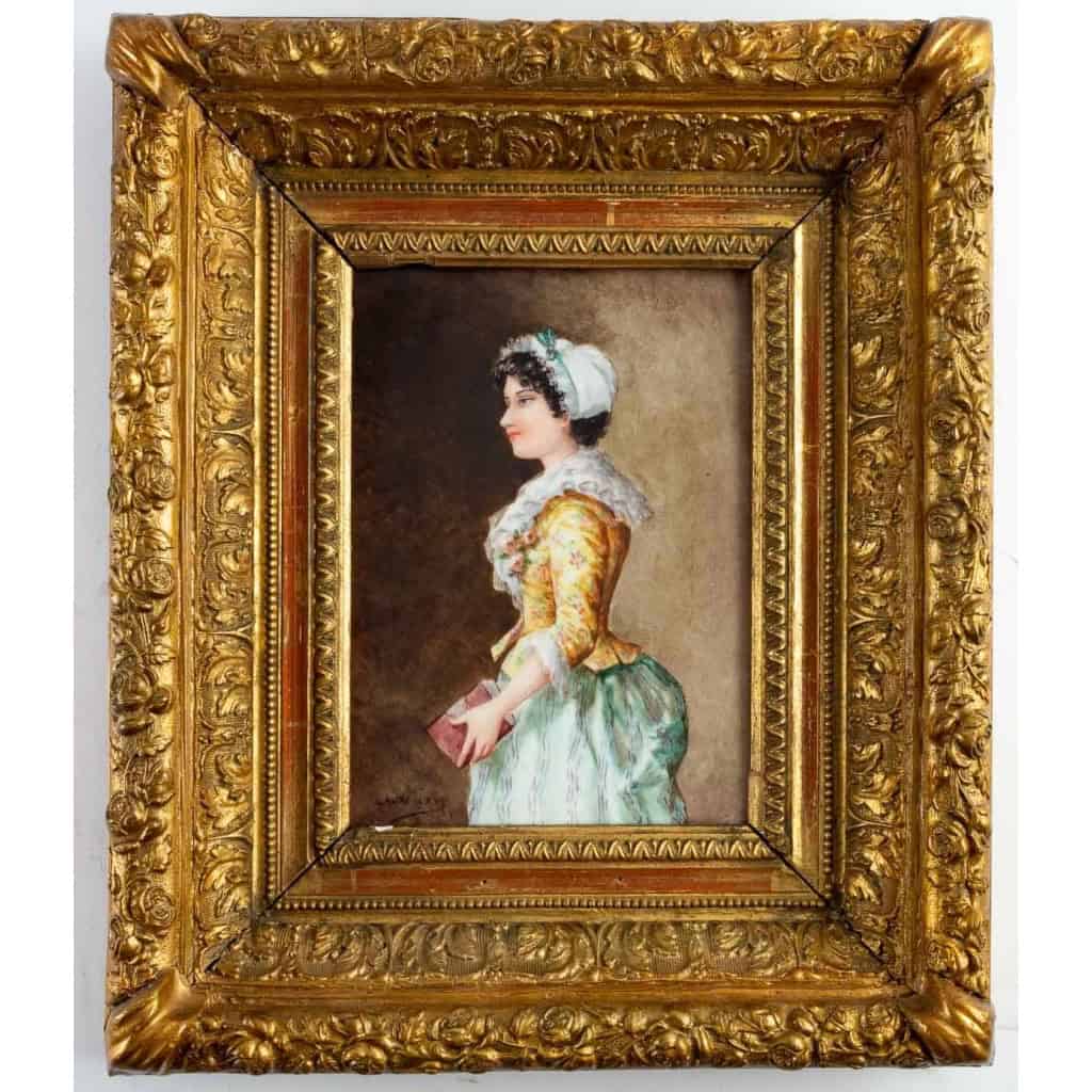 plaque en porcelaine Laure levy | Biron ||||||