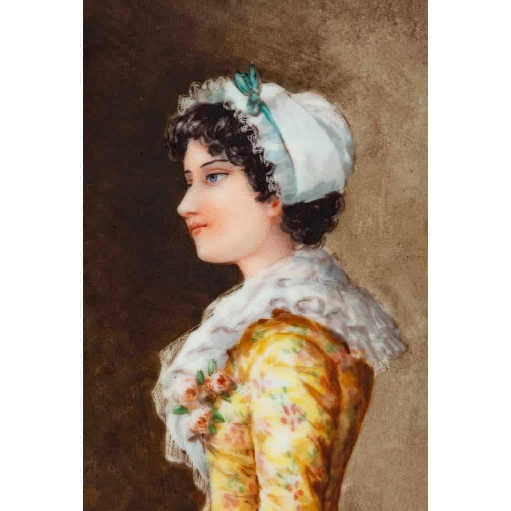 plaque en porcelaine Laure levy | Biron plaque en porcelaine Laure levy