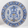 Paire de plats décoratifs, XVIIIème siècle | Biron Paire de plats décoratifs, XVIIIème siècle