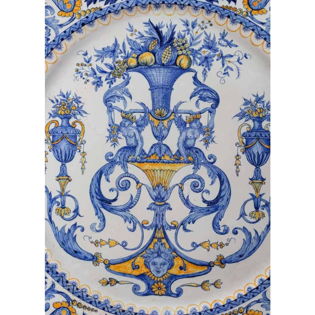 Paire de plats décoratifs, XVIIIème siècle | Biron Paire de plats décoratifs, XVIIIème siècle