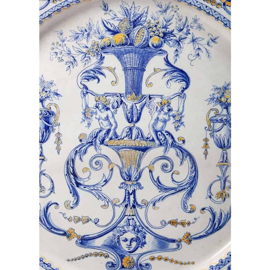 Paire de plats décoratifs, XVIIIème siècle | Biron Paire de plats décoratifs, XVIIIème siècle