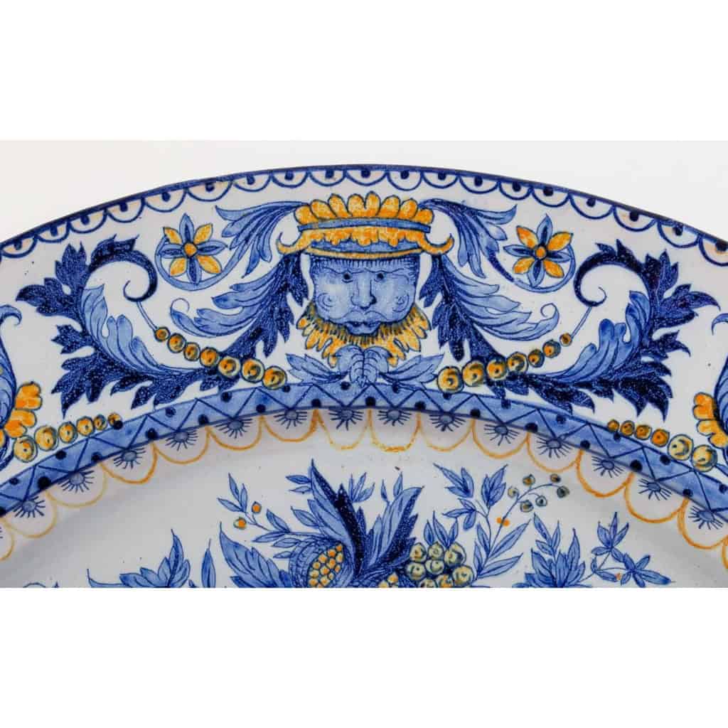 Paire de plats décoratifs, XVIIIème siècle | Biron Paire de plats décoratifs, XVIIIème siècle