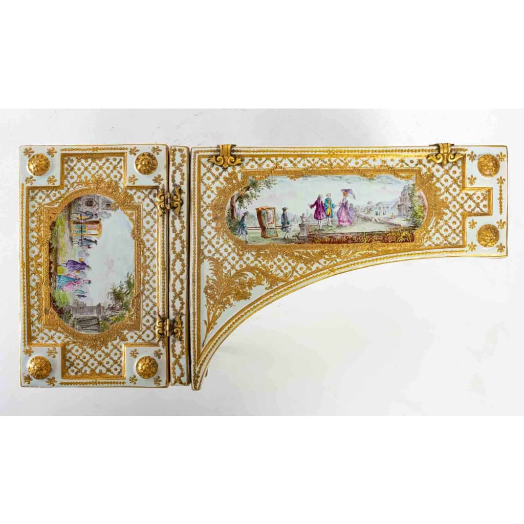 Piano en porcelaine, XIXème siècle | Biron Piano en porcelaine, XIXème siècle