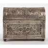 Coffret en bronze argenté, XIXème siècle | Biron Coffret en bronze argenté, XIXème siècle