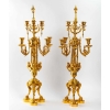 Paire de candélabre Napoléon III, bronze doré | Biron |||||||