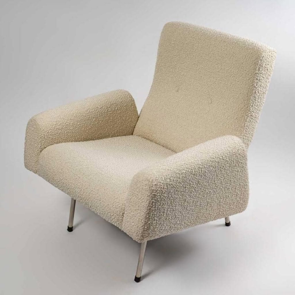 Paire de fauteuils de Louis Paolozzi pour Zol | Biron |||||||
