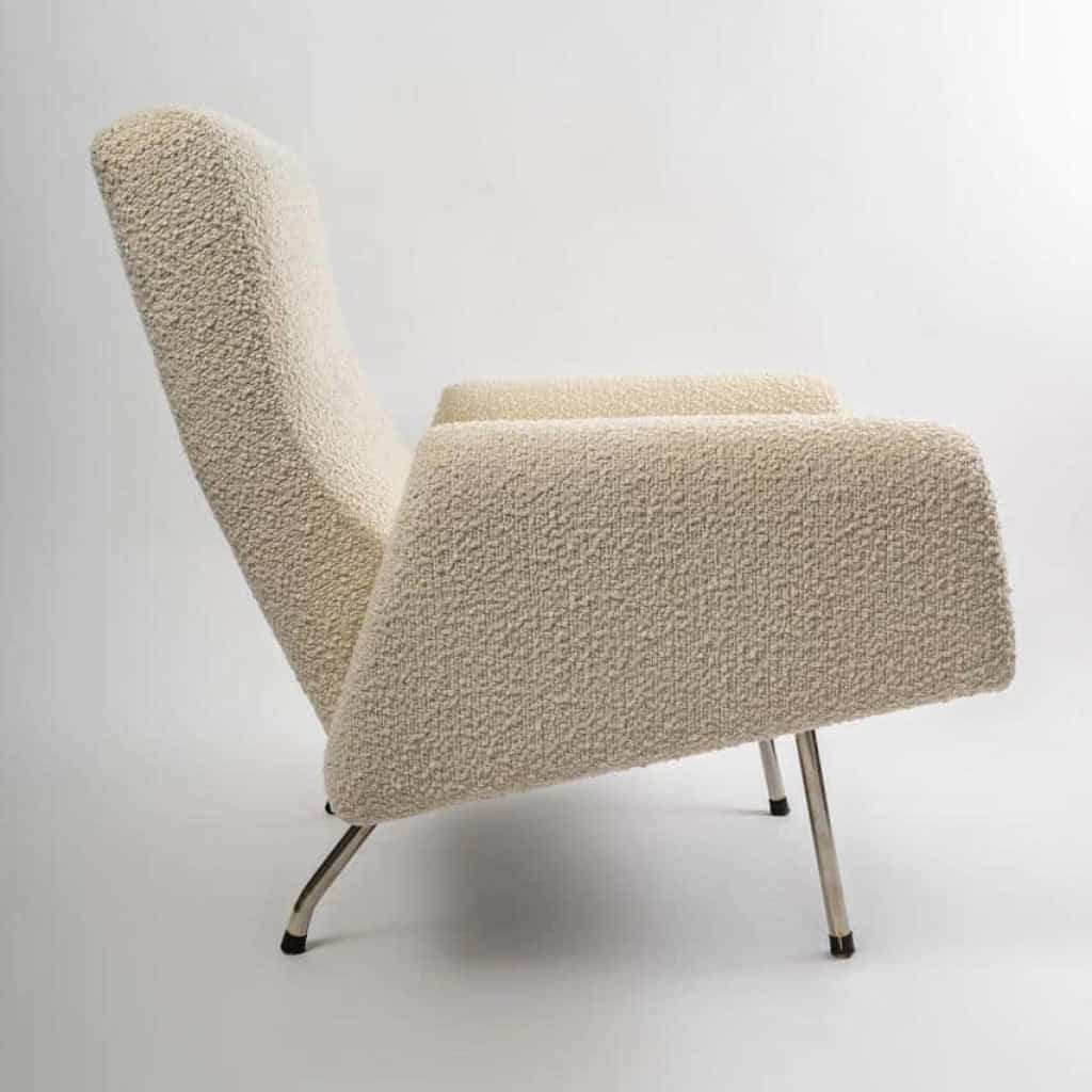 Paire de fauteuils de Louis Paolozzi pour Zol | Biron Paire de fauteuils de Louis Paolozzi pour Zol