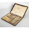 Coffret Ménagère en argent, XXème siècle | Biron ||||||||