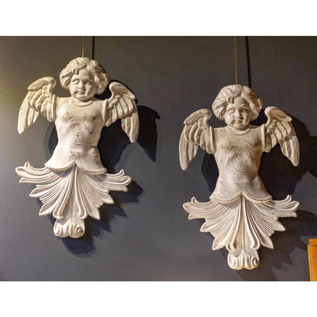 Paire d’anges, XIXème siècle | Biron ||||