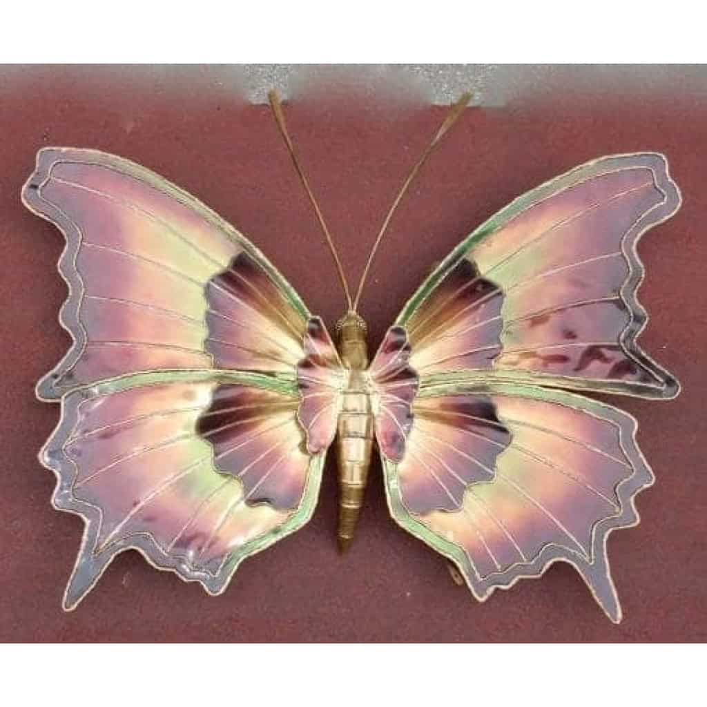 1970′ Applique Ou Plafonnier Papillon Éclairante Style Duval Brasseur ou Isabelle Faure Pour Honoré de Paris, Envergure | Biron 1970′ Applique Ou Plafonnier Papillon Éclairante Style Duval Brasseur ou Isabelle Faure Pour Honoré de Paris, Envergure