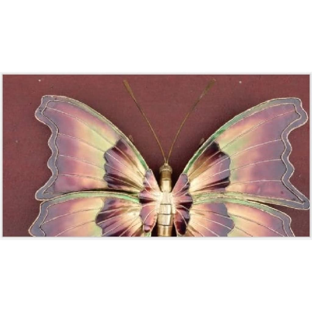 1970′ Applique Ou Plafonnier Papillon Éclairante Style Duval Brasseur ou Isabelle Faure Pour Honoré de Paris, Envergure | Biron 1970′ Applique Ou Plafonnier Papillon Éclairante Style Duval Brasseur ou Isabelle Faure Pour Honoré de Paris, Envergure