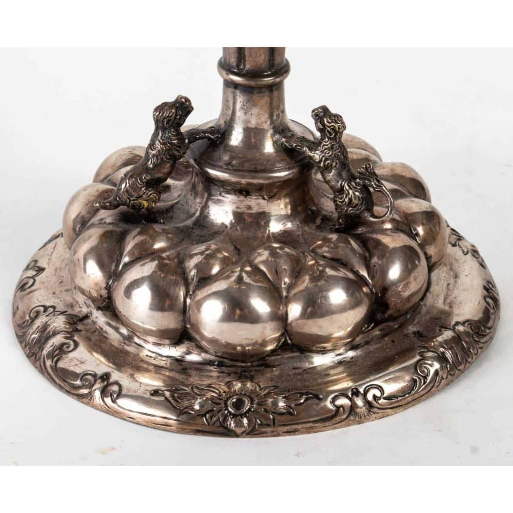 Grand gobelet en argent, XIXème siècle | Biron Grand gobelet en argent, XIXème siècle