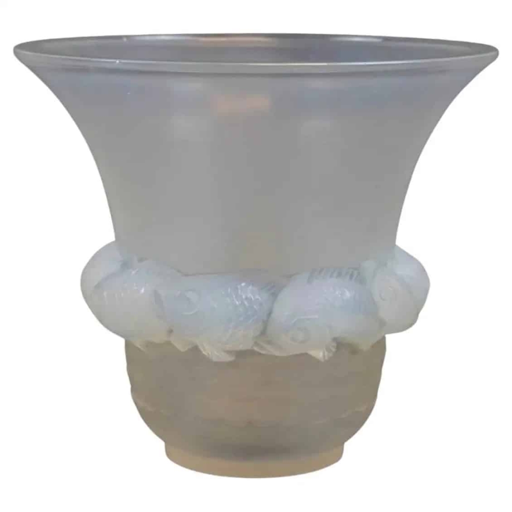 René Lalique : Vase Piriac « Opalescent » | Biron ||
