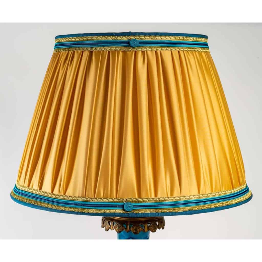Lampe de la manufacture nationale de Sèvres et Charles Ficquenet