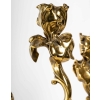 Paire de chandeliers en bronze Iris, style Art nouveau | Biron Paire de chandeliers en bronze Iris, style Art nouveau