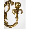 Paire de chandeliers en bronze Iris, style Art nouveau | Biron Paire de chandeliers en bronze Iris, style Art nouveau