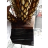1970′ Plante Carnivore Éclairante en Laiton Maison Jansen 5 Têtes Style Baroque