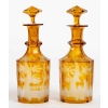 Paire de carafes, XIXème siècle | Biron Paire de carafes, XIXème siècle