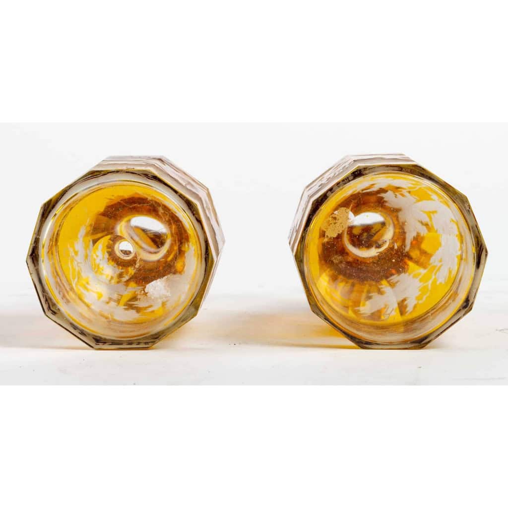 Paire de carafes, XIXème siècle | Biron Paire de carafes, XIXème siècle