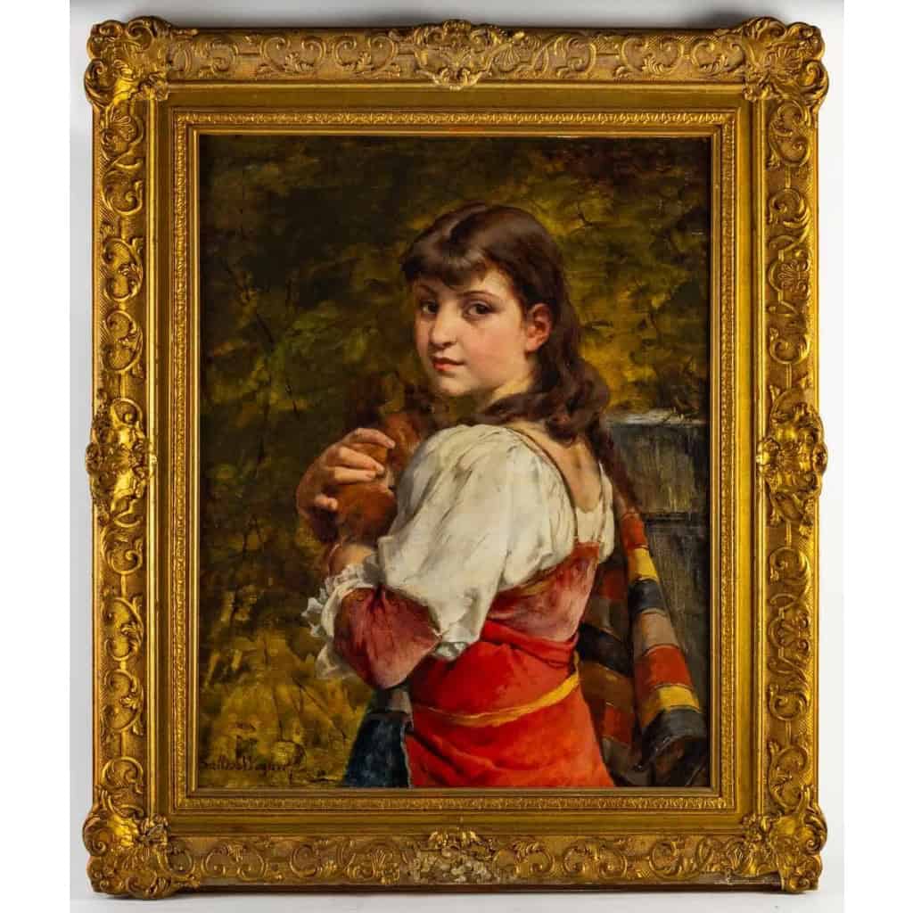Huile sur toile , XIXème siècle, Napoléon III | Biron ||||||||