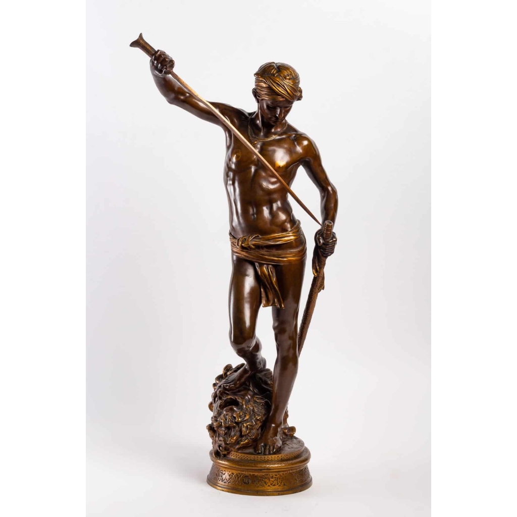 Antonin Mercié (1845 – 1916) : David. | Biron |||||||||
