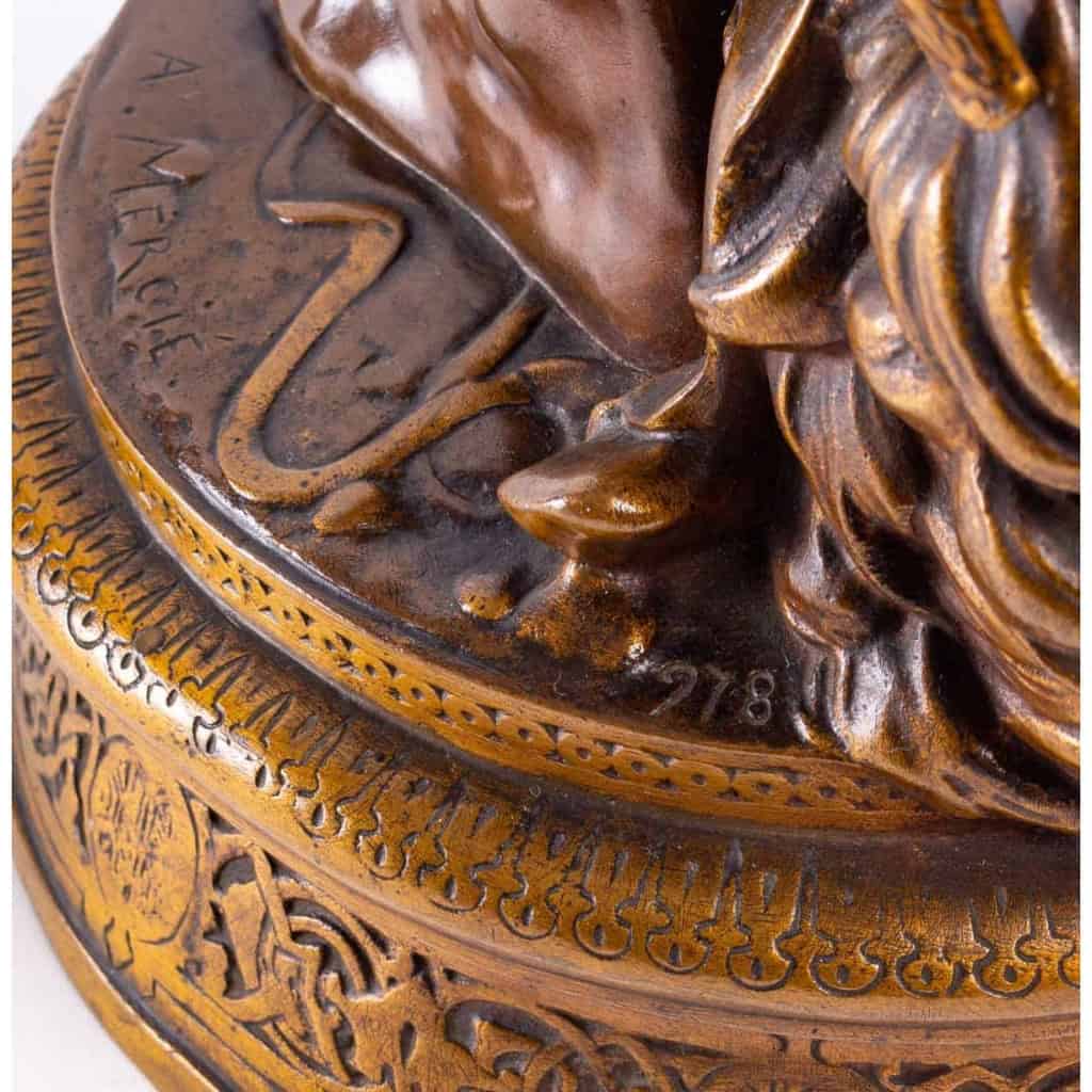 Antonin Mercié (1845 – 1916) : David. | Biron Antonin Mercié (1845 - 1916) : David.
