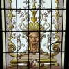 Vitrail vitraux aux mascarons | Biron Vitrail vitraux aux mascarons