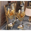 1970′ Paire de Lampes Céramique 2 Couleurs