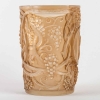 Seau à Champagne « Clos Sainte Odile » verre blanc sépia de René LALIQUE | Biron Seau à Champagne "Clos Sainte Odile" verre blanc sépia de René LALIQUE