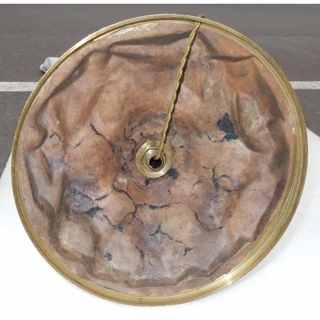 1950/70 Lampadaire en Bronze Doré Maison Baguès Modèle Palmier | Biron 1950/70 Lampadaire en Bronze Doré Maison Baguès Modèle Palmier