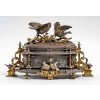 Garniture de cheminée signé J. Moignez , XIXème | Biron Garniture de cheminée signé J. Moignez , XIXème