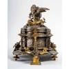 Garniture de cheminée signé J. Moignez , XIXème | Biron Garniture de cheminée signé J. Moignez , XIXème