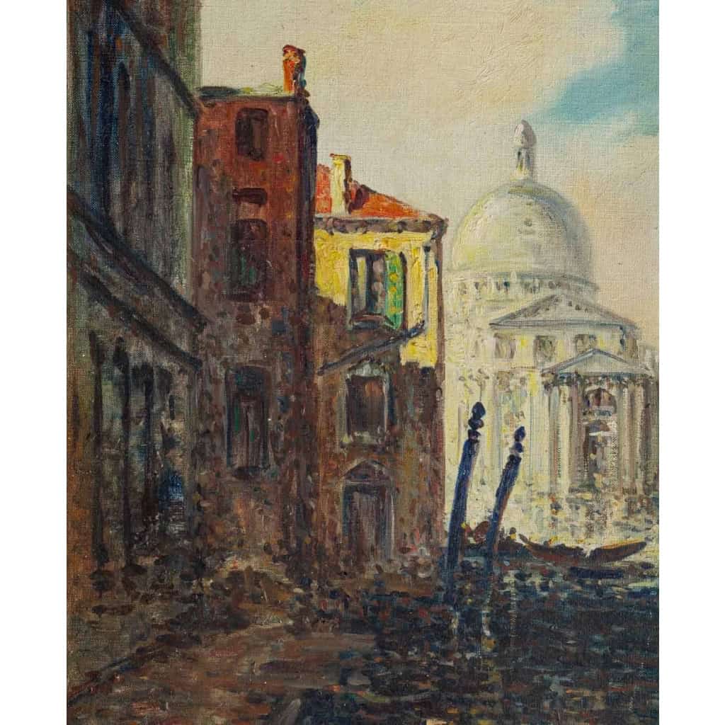 Huile sur toile Vue de Venise | Biron Huile sur toile Vue de Venise