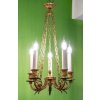 Petit lustre en bronze, style Louis XVI | Biron |||||||