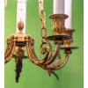 Petit lustre en bronze, style Louis XVI | Biron Petit lustre en bronze, style Louis XVI