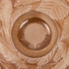 Vase « Sauges » verre blanc patiné sépia de René LALIQUE | Biron Vase "Sauges" verre blanc patiné sépia de René LALIQUE
