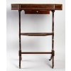 Une petite table Louis XVI, en acajou et filets d’ébène. Estampillée J.L. COSSON | Biron |||||||
