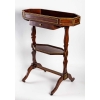 Une petite table Louis XVI, en acajou et filets d’ébène. Estampillée J.L. COSSON | Biron Une petite table Louis XVI, en acajou et filets d'ébène. Estampillée J.L. COSSON